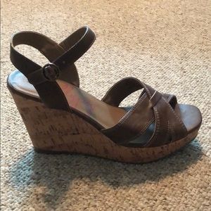 Jellypop brown wedges
